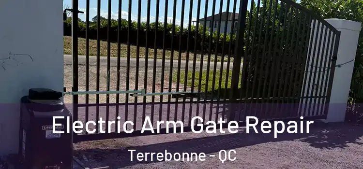  Electric Arm Gate Repair Terrebonne - QC